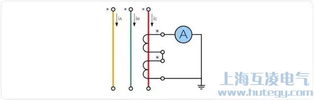 電流互感器原邊串聯、副邊串聯接線圖