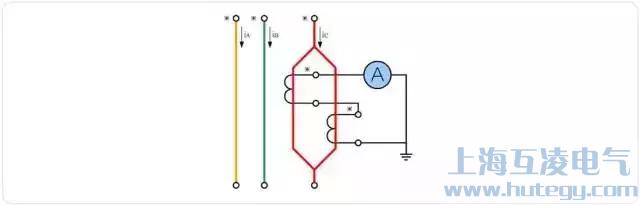 電流互感器原邊并聯、副邊串聯接線圖